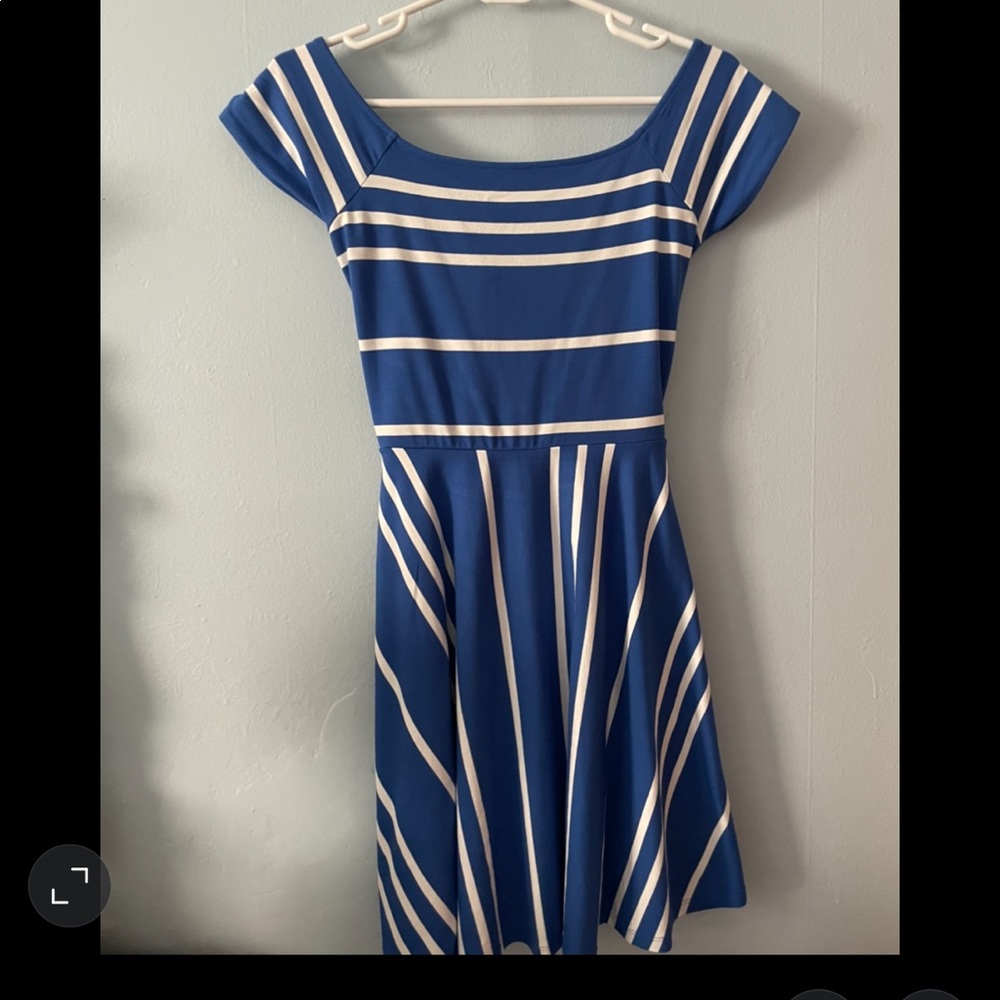 LOFT striped dress